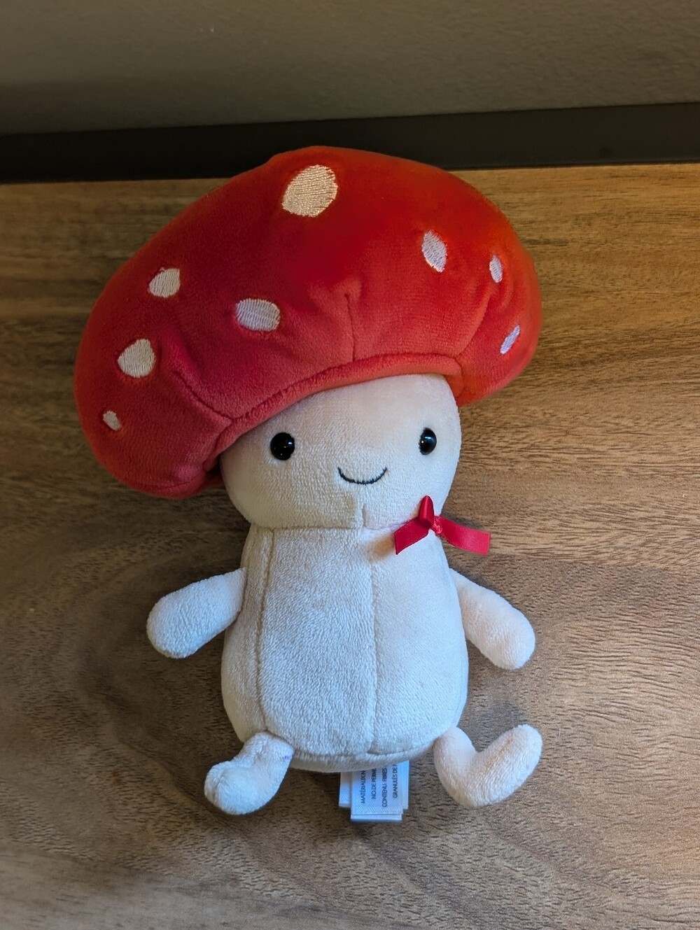 Jellycat Fun-Guy Robbie Red 6" Mushroom Retired -FUNG3R - Picture 6 of 11
